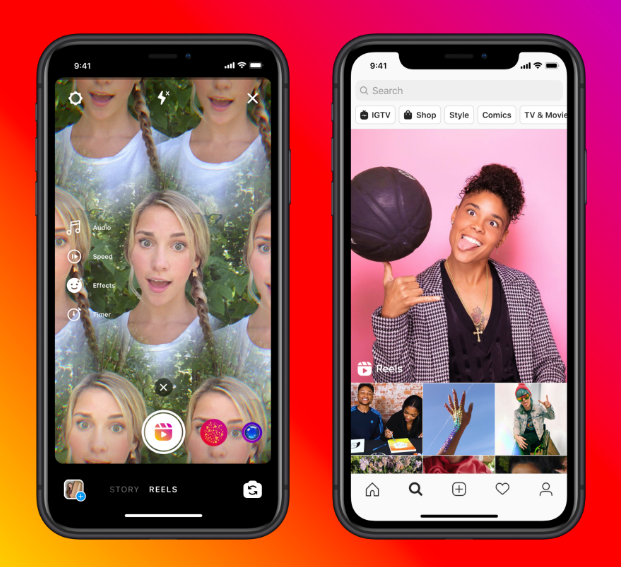 Instagram新功能Reels在美上线 美媒：山寨版TikTok