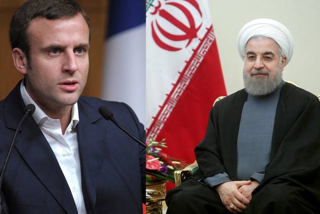 马克龙与鲁哈尼通话，警告伊朗不要介入黎巴嫩问题