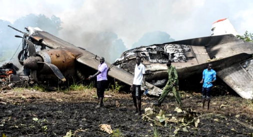 货运飞机空难事故致8人遇难 南苏丹总统基尔表示哀悼