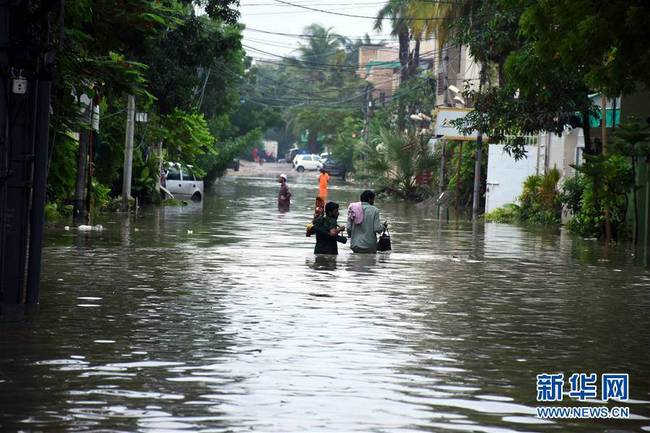 巴基斯坦卡拉奇强降雨致23人死亡(组图)