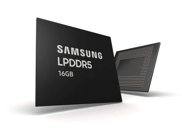 三星量产16GB LPDDR5,采用EUV技术和1z工艺
