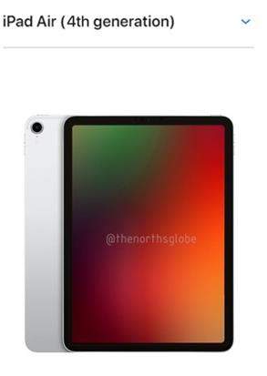 iPad Air 4渲染图曝光,外观类似iPad Pro