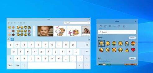 Win10X系统功能曝光:表情符号选取器/新触摸键盘/语音输入