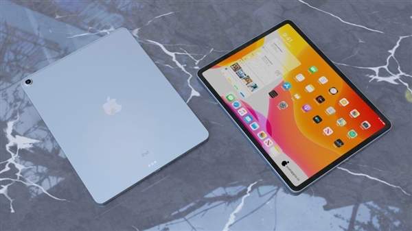 iPad Air 4高清渲染图曝光!Face ID+窄框设计