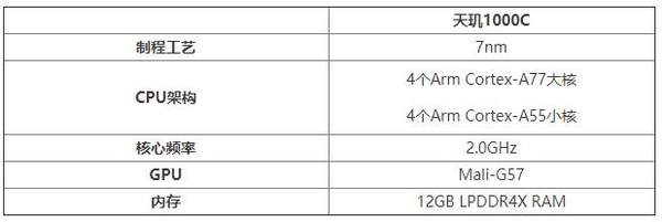 天玑1000C在美发布,LG手机首发