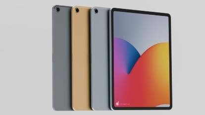 iPad Air 4全方位渲染图曝光,边框更窄颜值超高