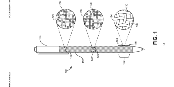 微软Surface Pen专利曝光:增加织物覆盖触笔表面