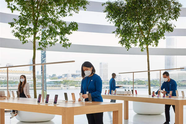 苹果水上Apple Store周四开业: