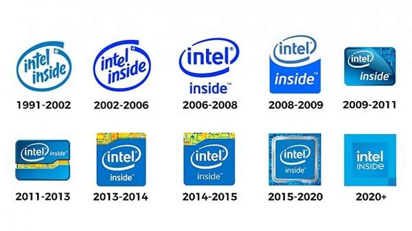 Intel更换Logo,经典圆圈设计消失