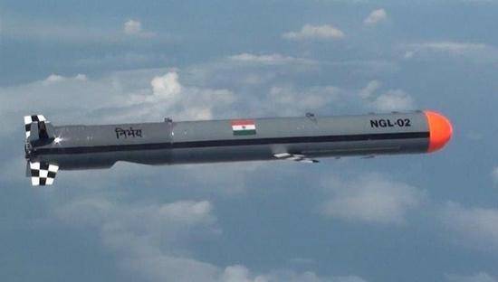  印度“无畏”巡航导弹试射画面