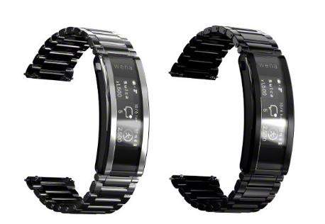 索尼wena 3 metal发布,可作为传统手表的表带使用