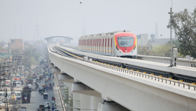 中企承建巴基斯坦首条城市轨道交通项目竣工交付