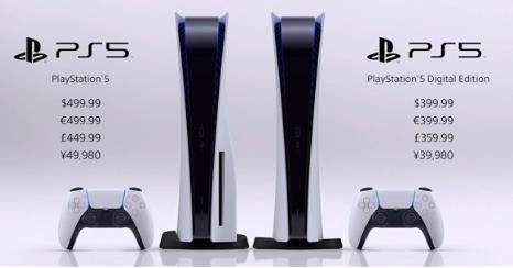 索尼PS5上市在即,分析师称销量将再破世界纪录