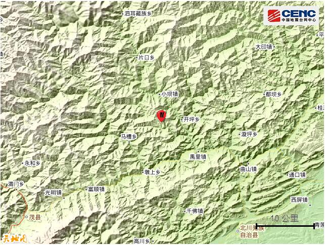 【最新】四川绵阳北川县又发生地震 5天7次地震说明了什么？