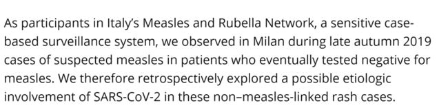 截图来自意大利学者刊登在《新发传染病》期刊上的原文