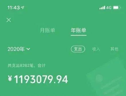 你的2020搜索账单！微信年度账单上线，网友：原来我这么有钱