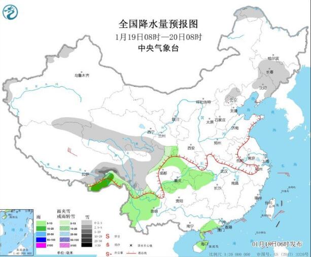 【最新】黄淮及其以南地区将有弱降水天气 青藏高原东部有雨雪