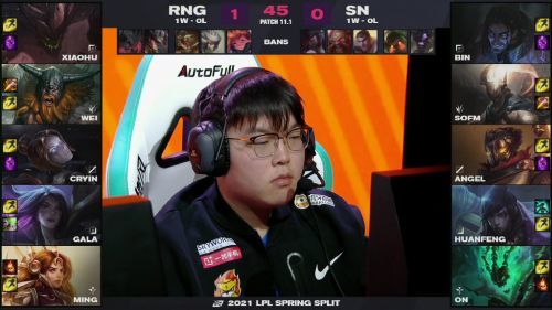 春之虎帝归来，小虎解锁2000杀成就，RNG2:1击败SN