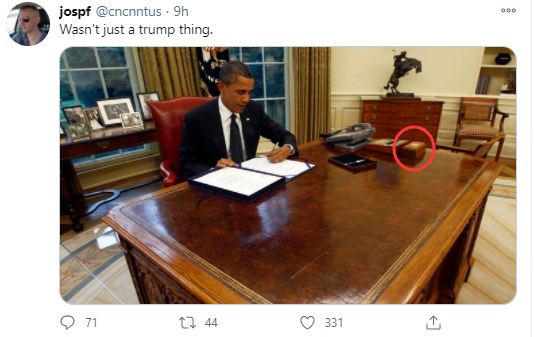 笑哭！特朗普在白宫常用的特殊小红按钮火了