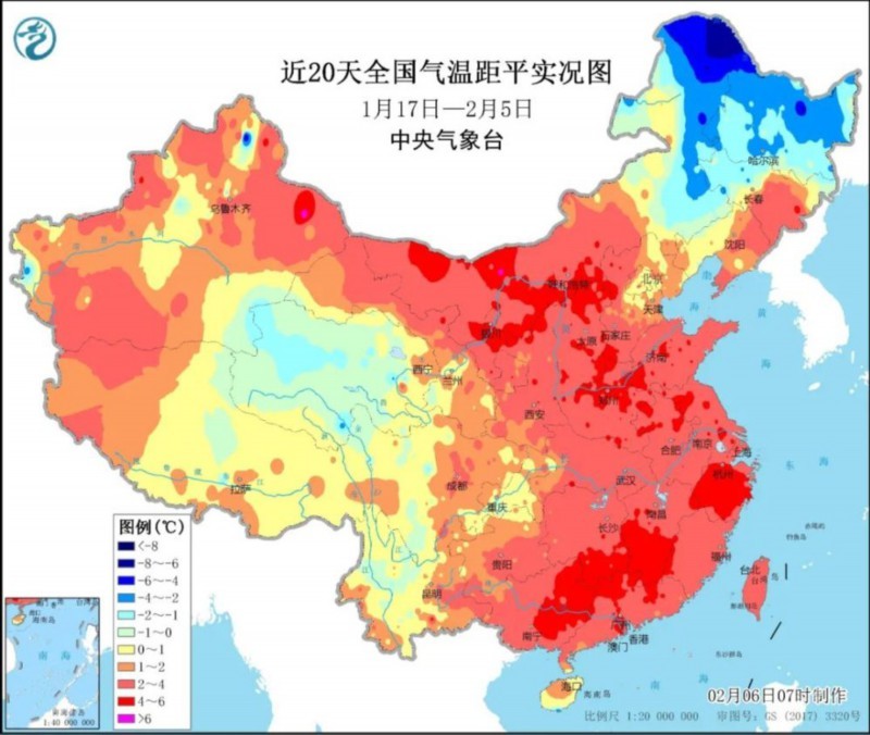 冷空气已经“派货” 南方降雨将持续至春节前 这波降雨有多强？