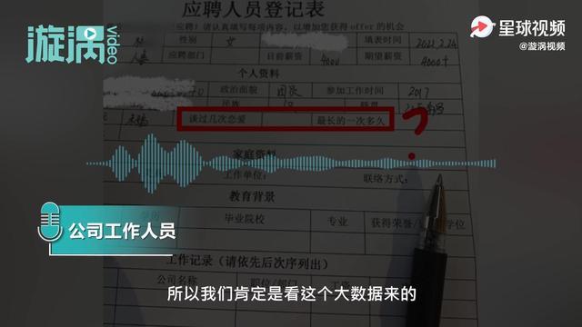 女子应聘人事被要求写恋爱经历 具体是啥情况？详情曝光！
