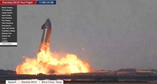 SpaceX原型机着陆数分钟后爆炸，到底发生了什么？