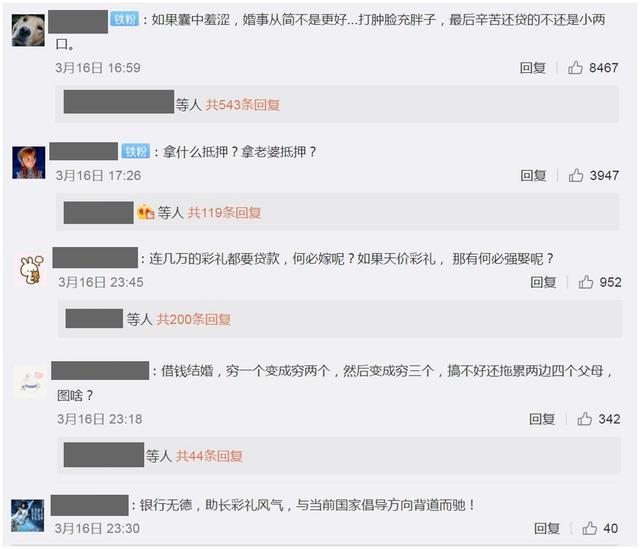 被骂上热搜！银行回应彩礼贷:直接责任人停职