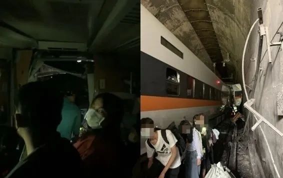 突发！台湾一列车出轨，台媒称已有36人无生命迹象