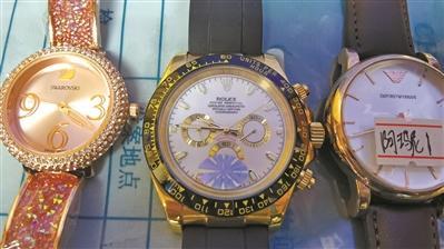 知名品牌手表两千元一块？全都是假货