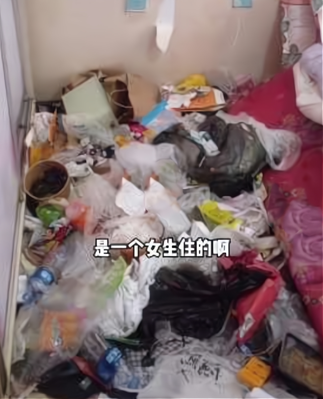 黑龙江女租客屋内垃圾成山，房东气炸称老鼠进屋都要开导航