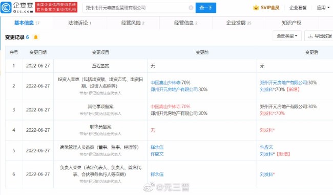 释永信卸任郑州开元寺总经理
