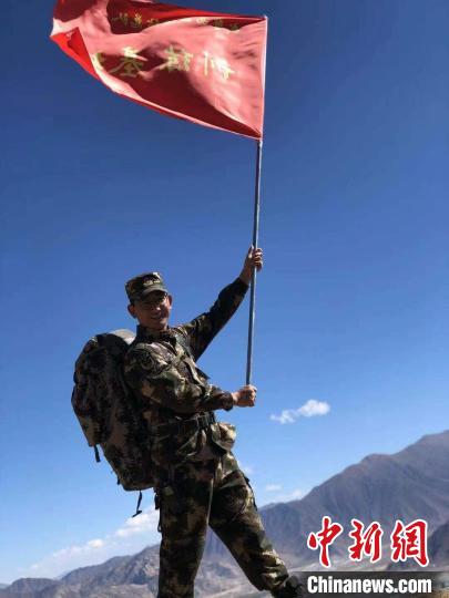 图为加永尼扎。　西藏边检总站轮训大队供图