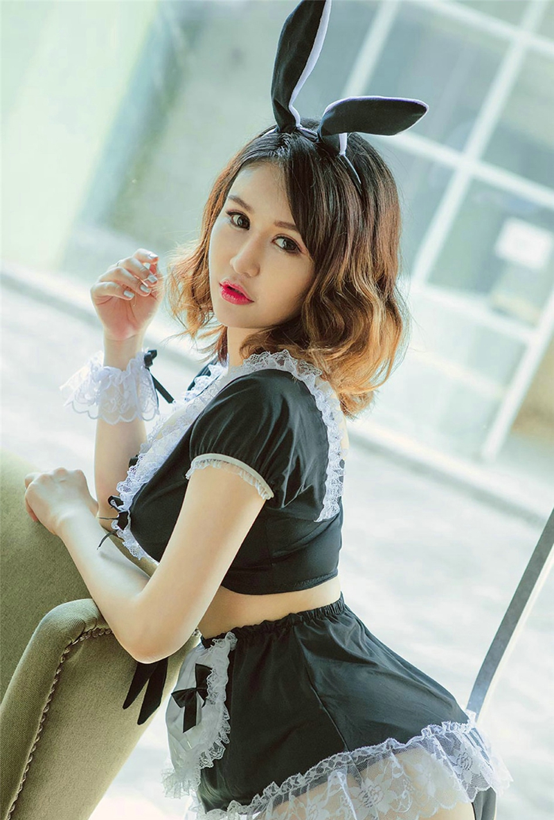 极致爆乳美女兔耳翘臀白丝诱惑迷人写真