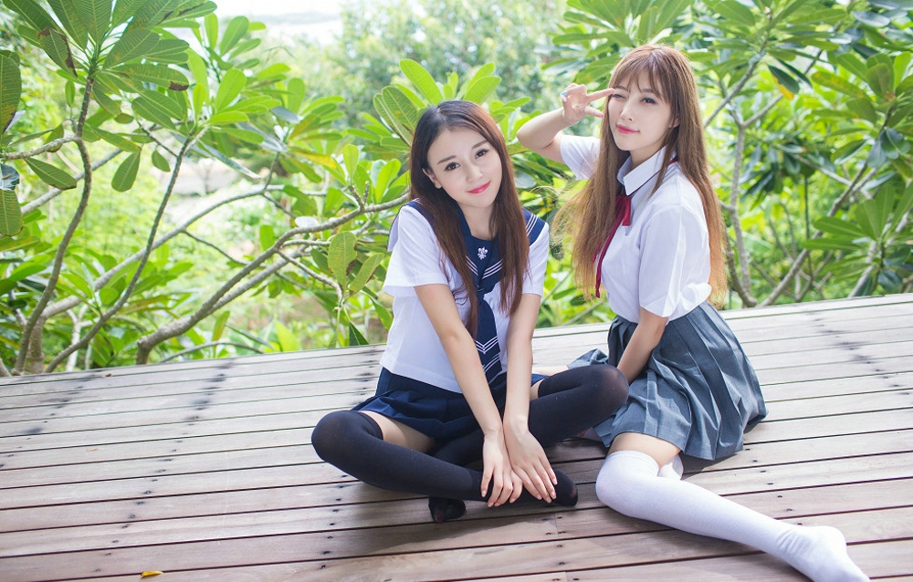 嫩模赵小米Kitty&sugar小甜心CC苏梅岛旅拍性感姐妹花