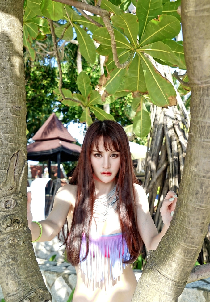 完美身材女神Cheryl青树爆乳性感迷人诱惑气质私房写真