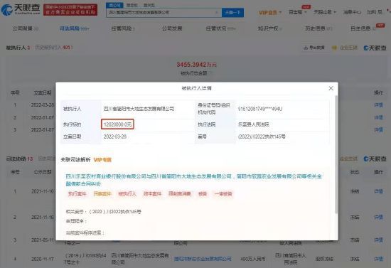 周震南父亲股权被冻结 数额高达近亿元