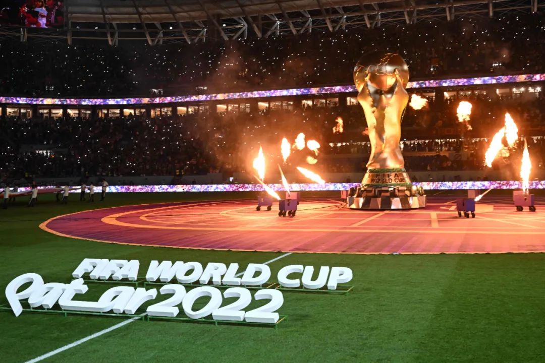 ▲2022年世界杯在卡塔尔开幕（法新社）