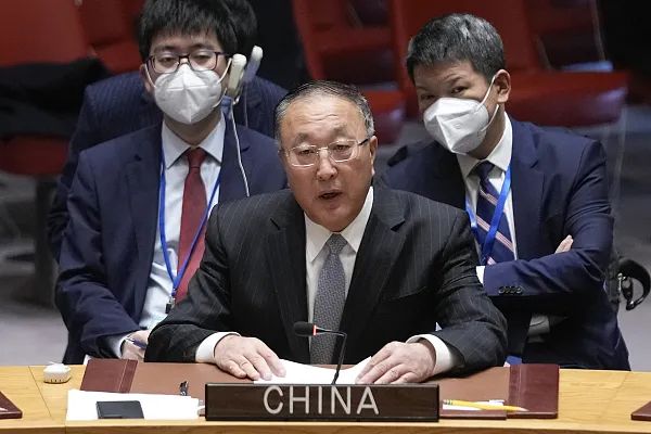 中国常驻联合国代表张军 资料图