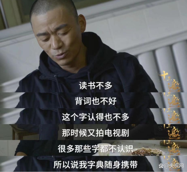 是在说谁？央视网评:绝望的文盲能演好戏吗？