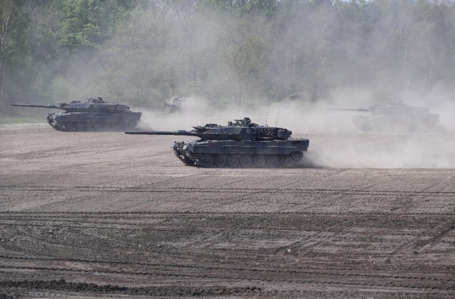 曝德国18辆“豹2”已交付给乌克兰