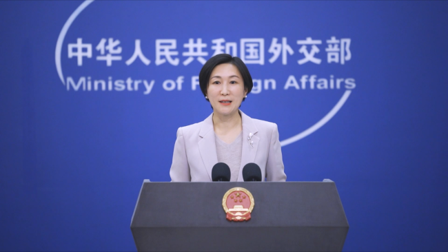 外交部：无论台湾当局说什么，都无法阻挡中国实现统一
