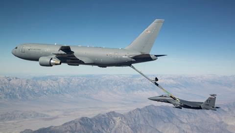 美空军斥资1.8亿升级KC-46A加油机通信系统