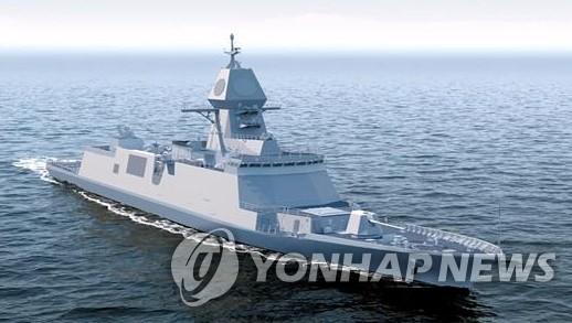 韩军首艘3600吨级护卫舰“忠南”号下水，明年12月交付