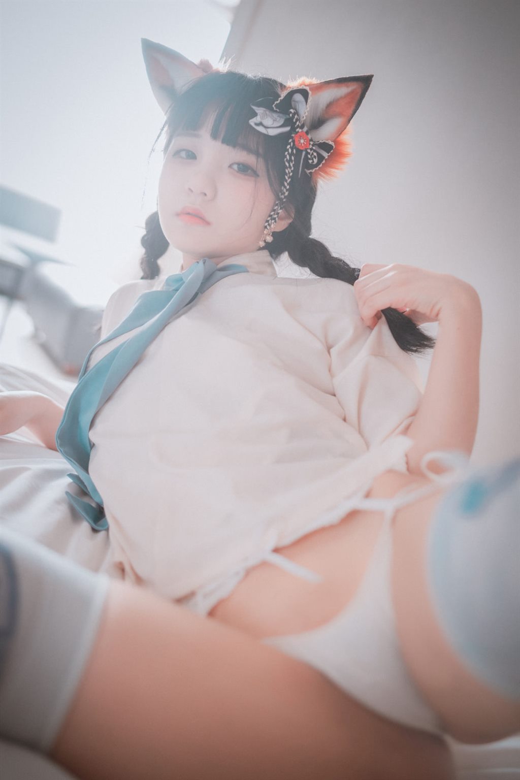 [DJAWA] Jenny - Kitsune in Hanfu 写真套图