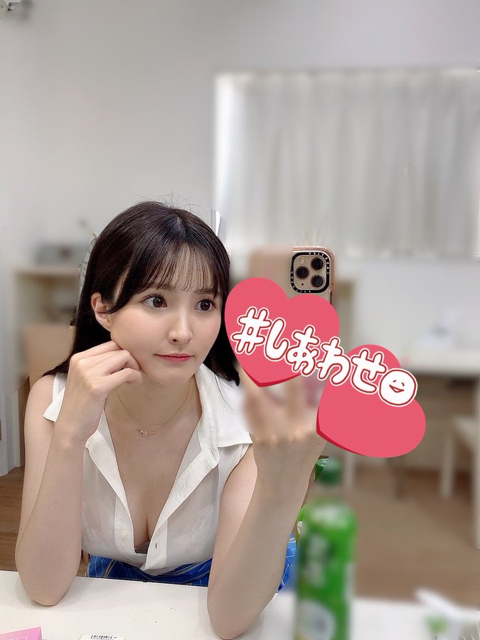 气质优雅！G罩杯美女主播“优里奈绪”AV出道！直言希望能出名！