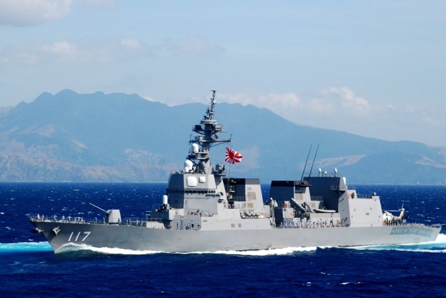 日本海自驱逐舰将悬挂“旭日旗”参加在韩军演
