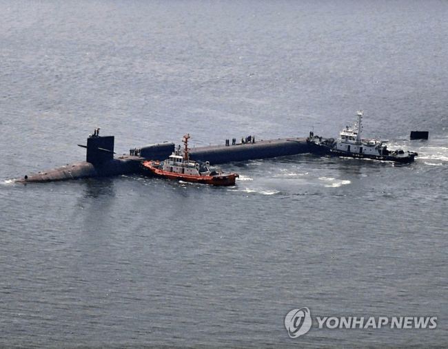 降档了：美国派巡航导弹核潜艇访问韩国