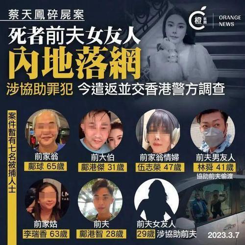 香港名媛碎尸案受害者丈夫发声 蔡天凤事件回顾