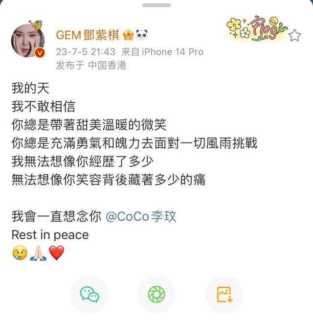 太过震惊！李玟因抑郁症去世 婚姻失败疾病缠身