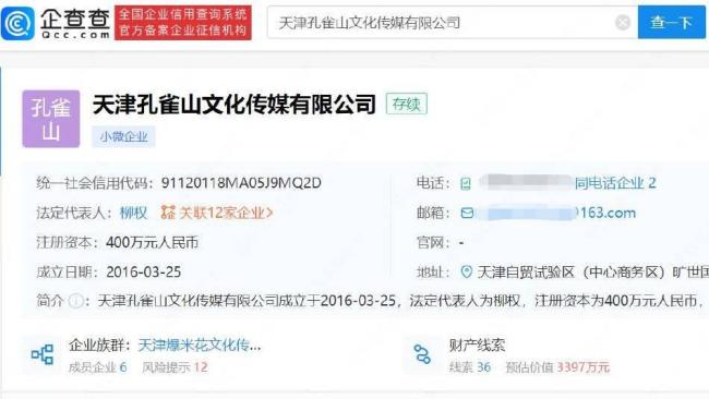 王宝强退出孔雀山传媒 经纪人卸任该公司董事职务